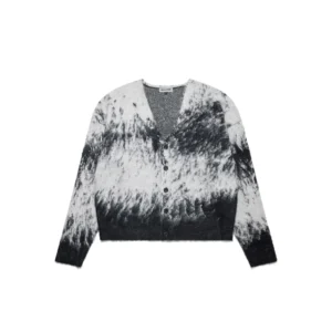 Shinzo Brand Raw Seam Mohair Cardigan