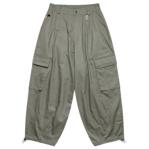 Shinzo Brand Ichigo Ichie Balloon Pants Khaki Green
